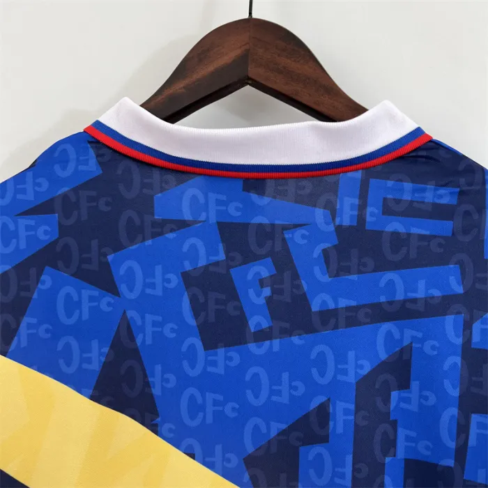 Chelsea Jersey Home Kit 1990 Retro Football Team Soccer Shirt