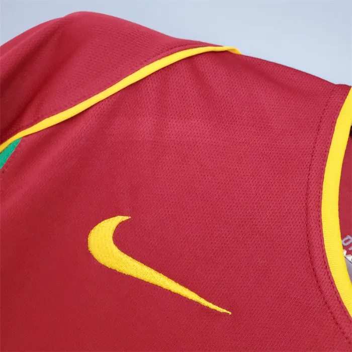 Portugal Jersey Home kit 2002 Retro Football Team Soccer Shirt