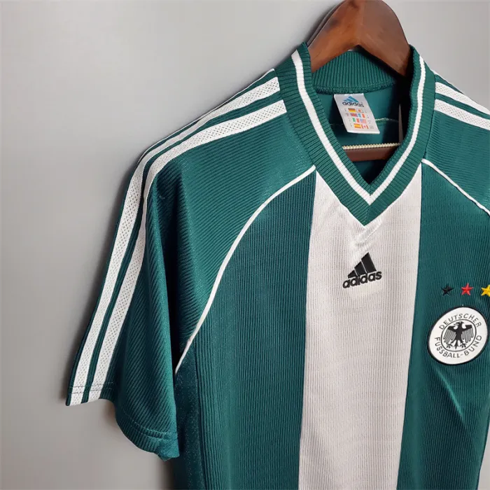 Germany Jersey Away Kit 1998 Retro Football Team Soccer Shirt