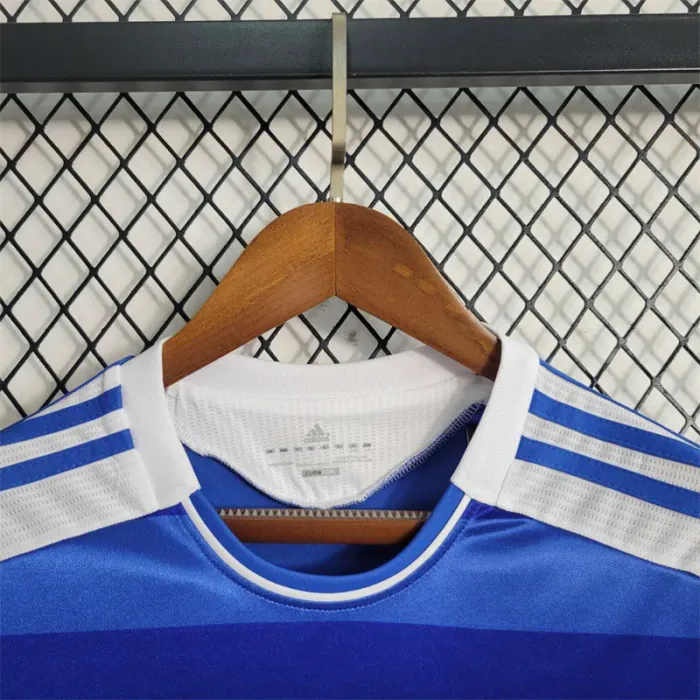 Chelsea Jersey Home Kit 2011 2012 Retro Long Sleeves Football Team Soccer Shirt