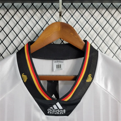 Germany Jersey Home Kit 1992 Retro Football Team Soccer Shirt
