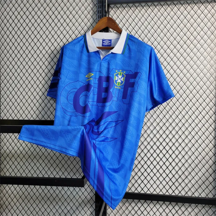 Brazil Jersey Away Kit 1992 Retro