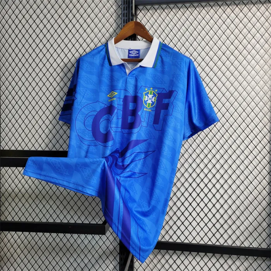 Brazil Jersey Away Kit 1992 Retro