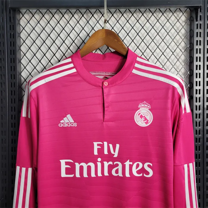 Real Madrid Jersey Away Kit 14/15 Retro Long Sleeves