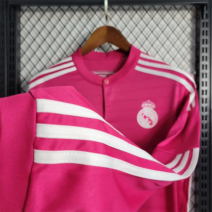 Real Madrid Jersey Away Kit 14/15 Retro Long Sleeves