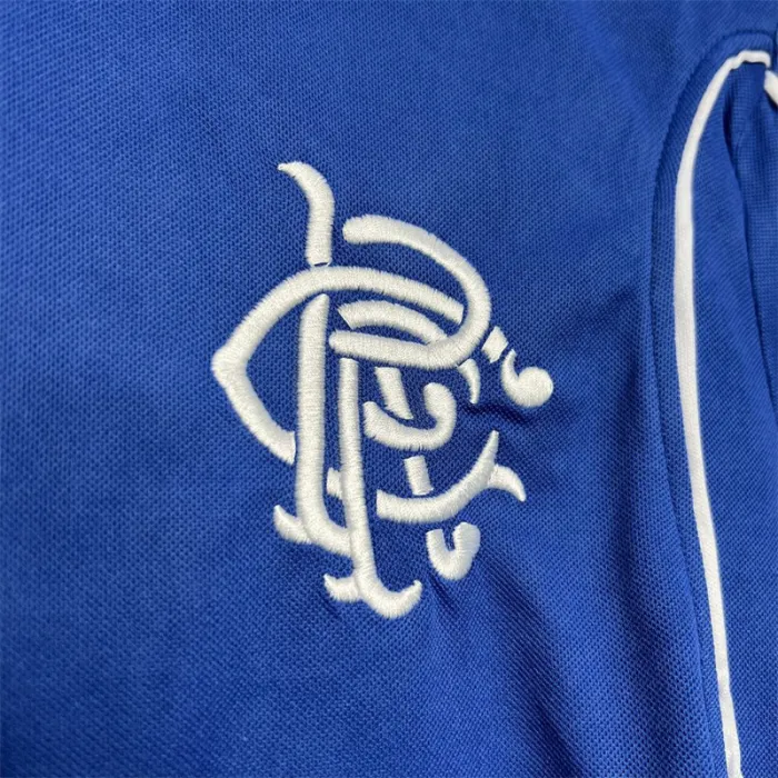 Retro Rangers Home Kit 1999 2001 Football Jersey