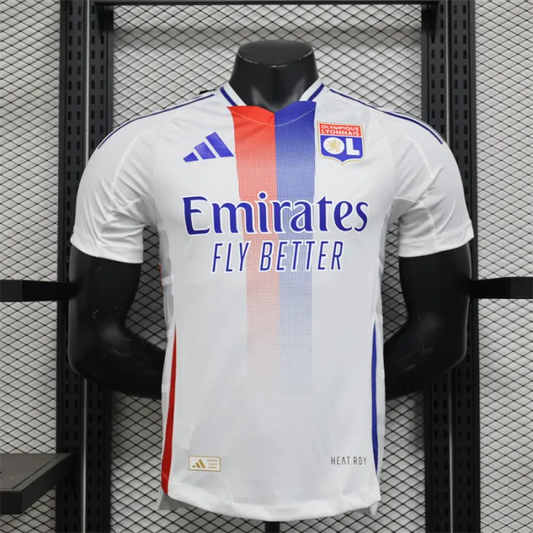 Player Version Lyon Home Kit 24/25 Football Jersey