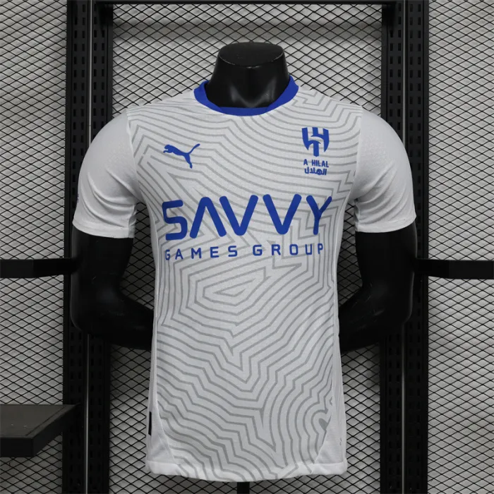 Player Version Al-Hilal Riyadh Away Jersey 24/25 Football Kit