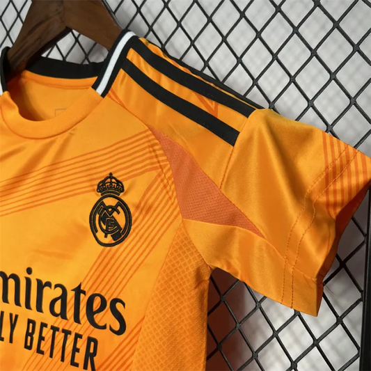 Kids Real Madrid Away Kit 24/25 Football Jersey