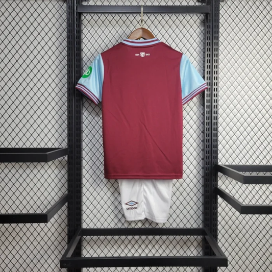 Kids West Ham United Home Kit 24/25 Football Jersey