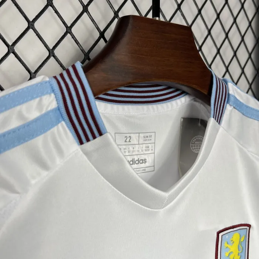 Kids Aston Villa Away Kit 24/25 Football Jersey