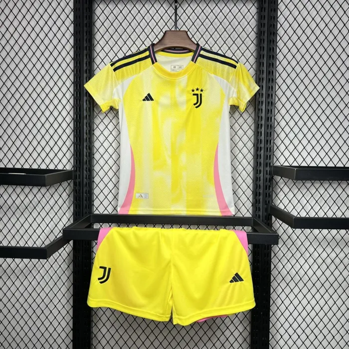 Kids Juventus Away Jersey 24/25 Football Kit '