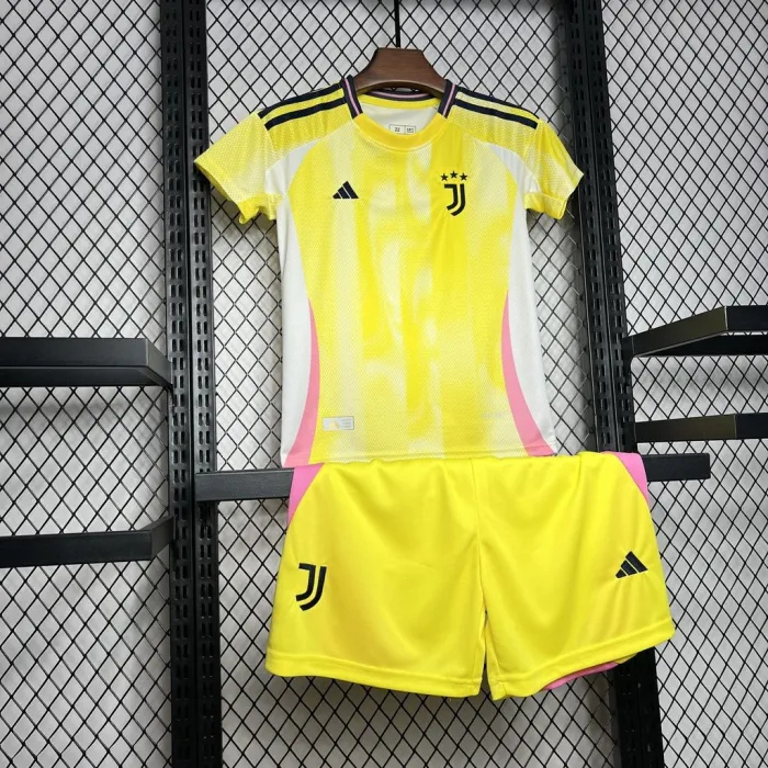 Kids Juventus Away Jersey 24/25 Football Kit '