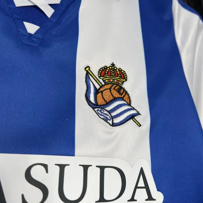 Kids Real Sociedad Home Kit 24/25 Football Jersey