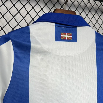 Kids Real Sociedad Home Kit 24/25 Football Jersey