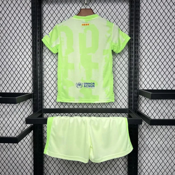 Kids Barcelona Third Jersey 24/25 Football Kit