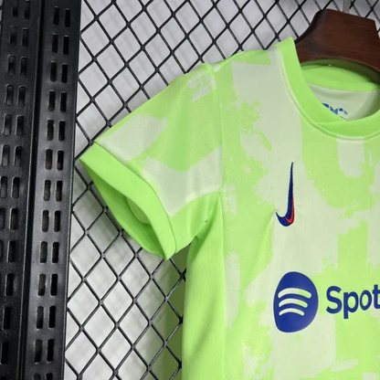 Kids Barcelona Third Jersey 24/25 Football Kit