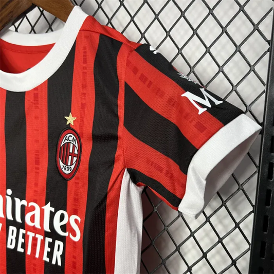 Kids AC Milan Home Jersey 24/25 Football Kit