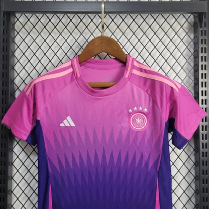 Kids Germany Away Kit 24/25 Euro Cup 2024 Football Jersey