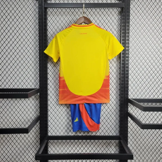 Kids Colombia Home Kit 24/25 Copa America 2024
