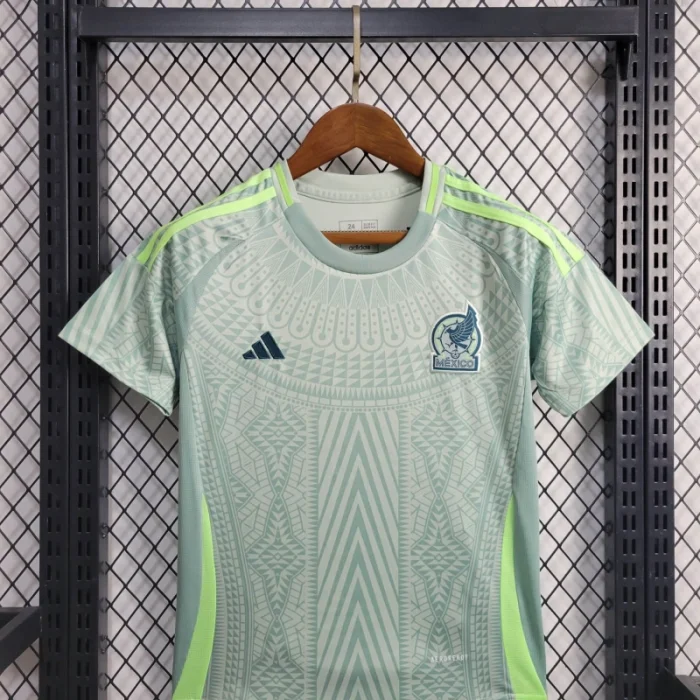 Kids Mexico Away Kit 24/25 Copa America 2024 Football Jersey