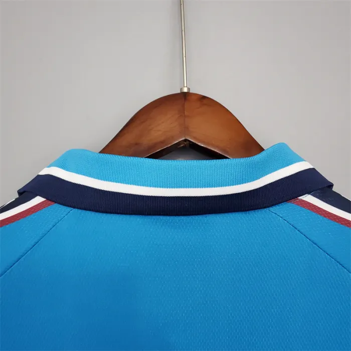 Manchester City Jersey Home Kit 1997/99 Retro Football Team Soccer Shirt