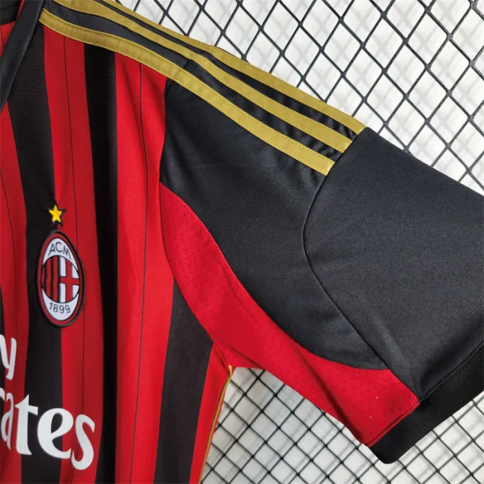 AC Milan Jersey Home Kit 2013 2014 Retro