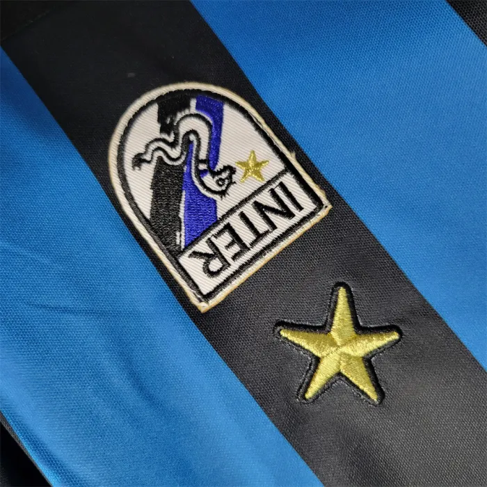 Inter Milan Jersey Home kit 1988 Retro Long Sleeves
