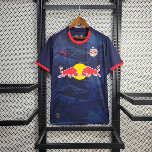 red bull salzburg jersey 25/26 away football kit soccer jersey