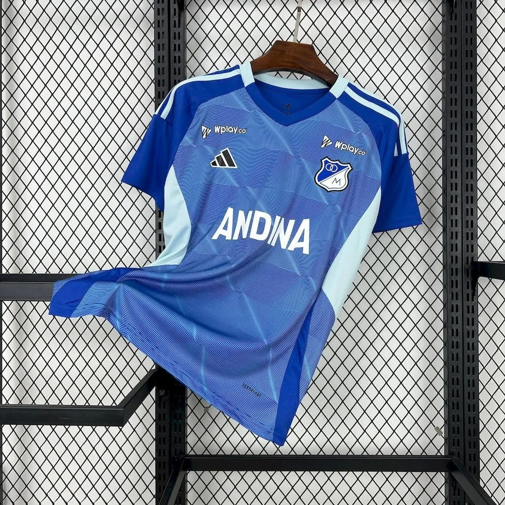 millonarios fc jersey 25/26 home football kit soccer jersey