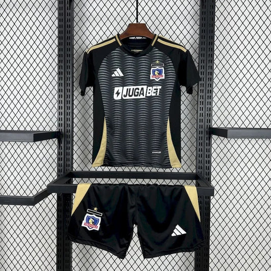 kids colo colo jersey 2025-26 away football kit soccer jersey