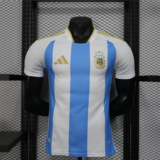 player version argentina home jersey 25/26 football kit soccer jersey