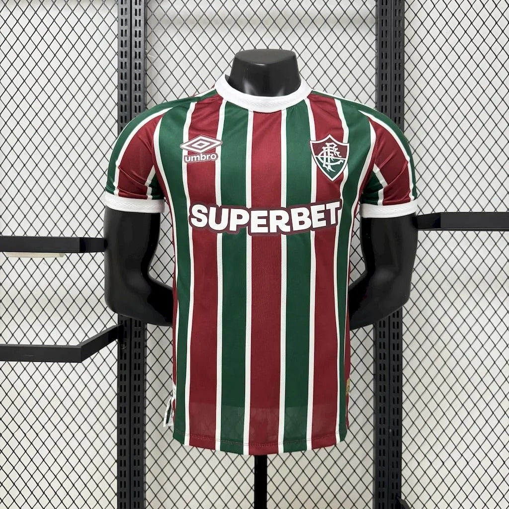 player version fluminense jersey 25/26 home football kit soccer jersey
