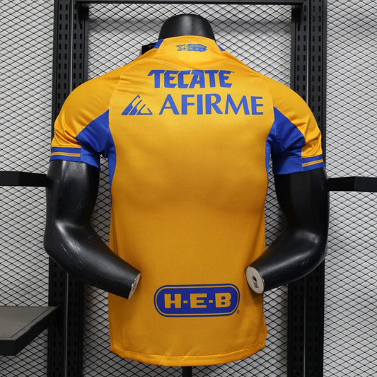 player version club tigres home jersey 25/26 football kit soccer jersey