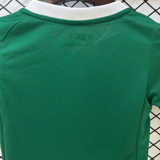 kids palmeiras jersey 25/26 home football kit soccer jersey