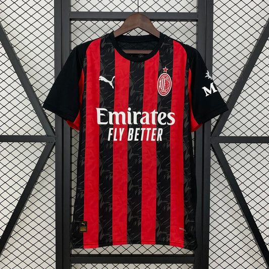 ac milan jersey 25/26 home football kit soccer jersey