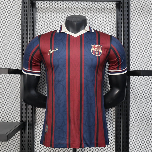 player version barcelona jersey 25/26 anniversary football kit soccer jersey