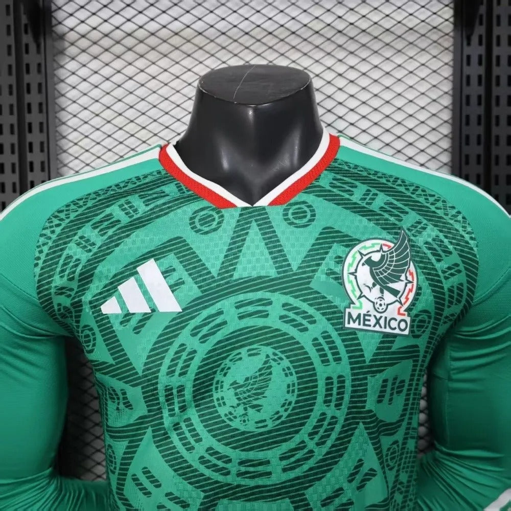 Mexico Jersey 2026 World Cup Football Kit Player Version Long Sleeves