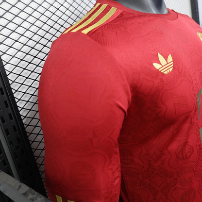 player version bayern munich jersey 25/26 anniversary edition long sleeves football kit soccer jersey