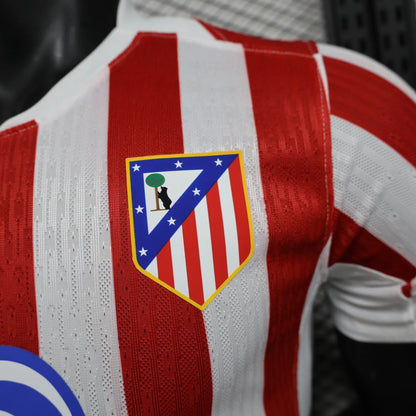 player version atletico madrid jersey 25/26 home football kit soccer jersey