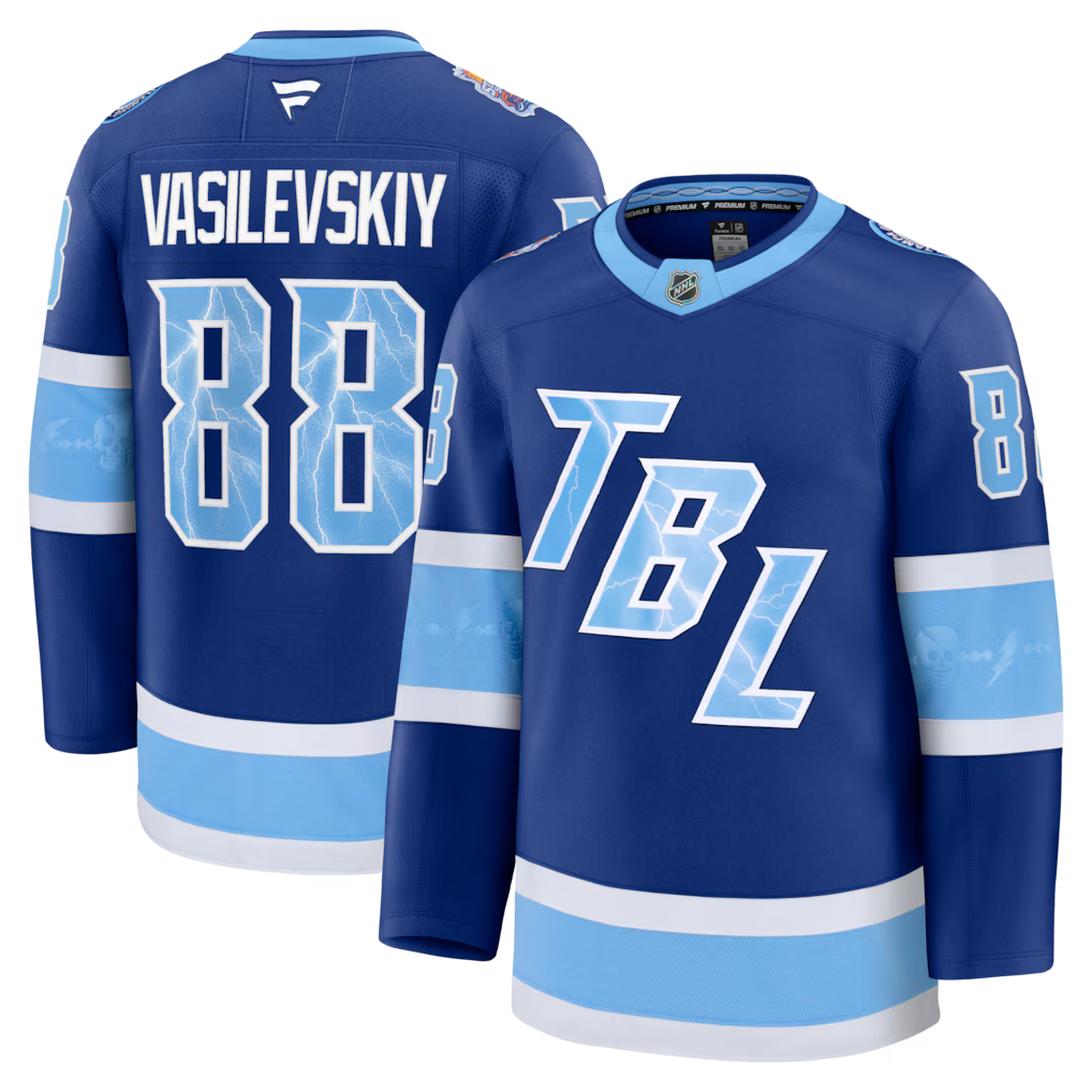 Andrei Vasilevskiy Tampa Bay Lightning 2026 NHL Stadium Series Jersey - Blue