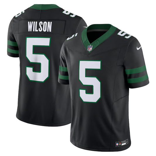 Garrett Wilson New York Jets Jersey - Legacy Black