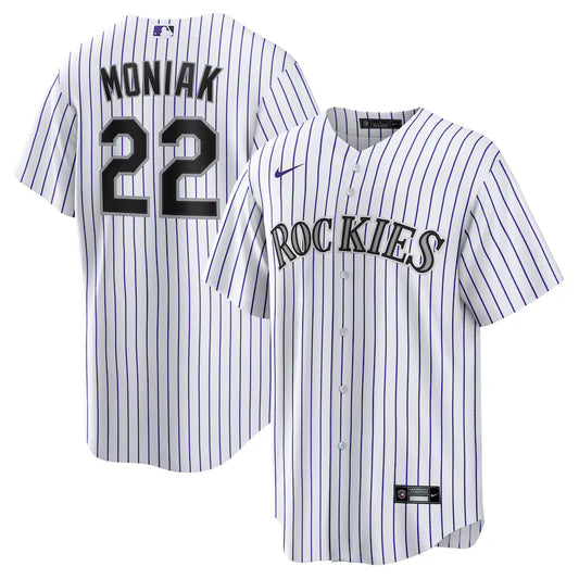 Mickey Moniak Colorado Rockies Home Jersey - White