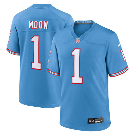 Warren Moon Tennessee Titans Retired Player Alternate Jersey - Light Blue