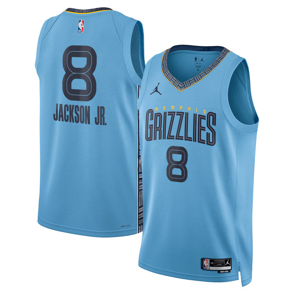 Jaren Jackson Jr. Memphis Grizzlies Unisex Swingman Jersey - Light Blue - Statement Edition