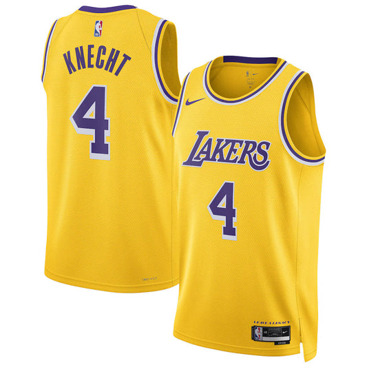 Dalton Knecht Los Angeles Lakers Unisex - Swingman Jersey - Gold