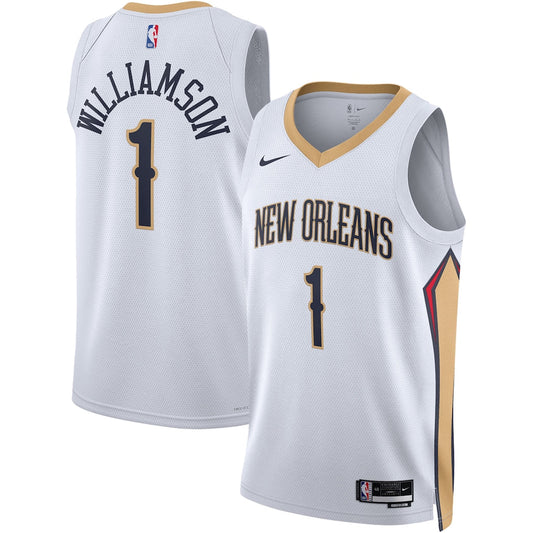 Zion Williamson New Orleans Pelicans Unisex Swingman Jersey - Association Edition - White