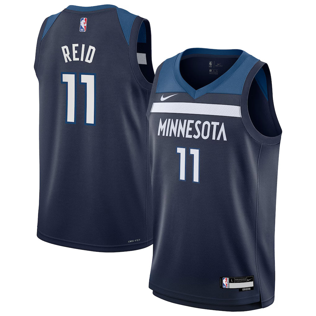 Naz Reid Minnesota Timberwolves Swingman Jersey - Icon Edition - Navy